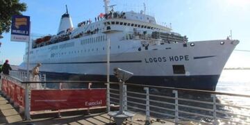 Logos Hope, el buque con la librería más grande del mundo\u002E (TN)