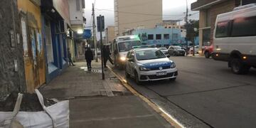 Hombre golpeado en pleno centro\u002E