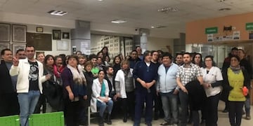 Profesionales de la salud iniciaron con retención de servicios en el Hospital Regional