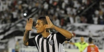 Pablo Palacios Alvarenga, el goleador de Gimnasia, buscará ser protagonista ante el equipo de San Luis\u002E