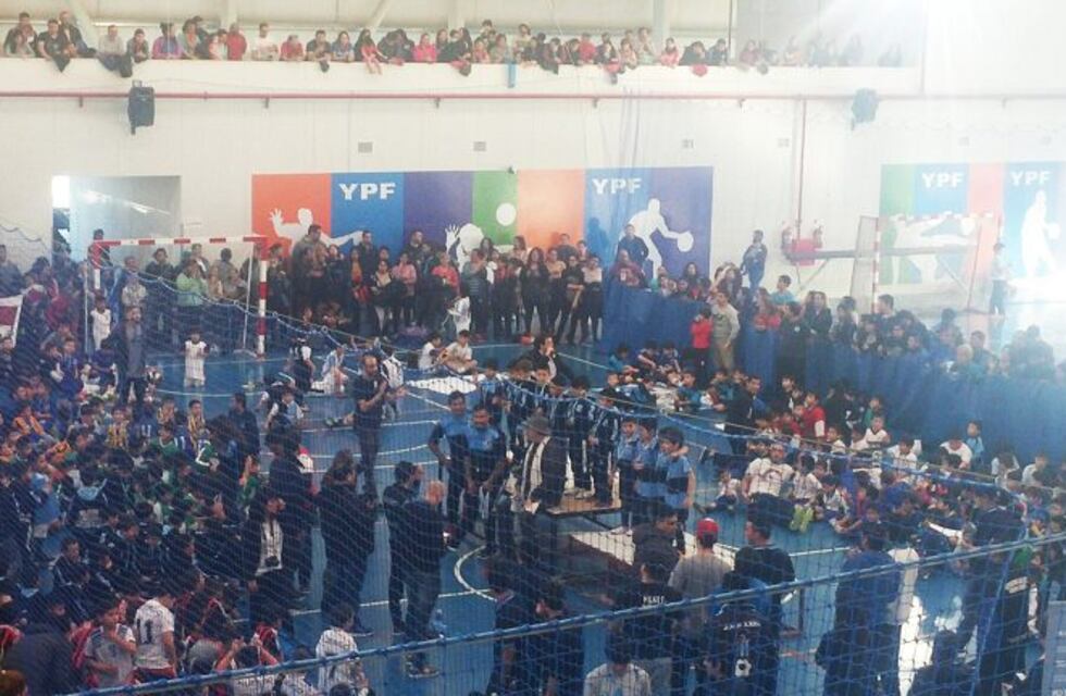 Con un imponente marco se realizó el cierre de la Liga Municipal Infantil