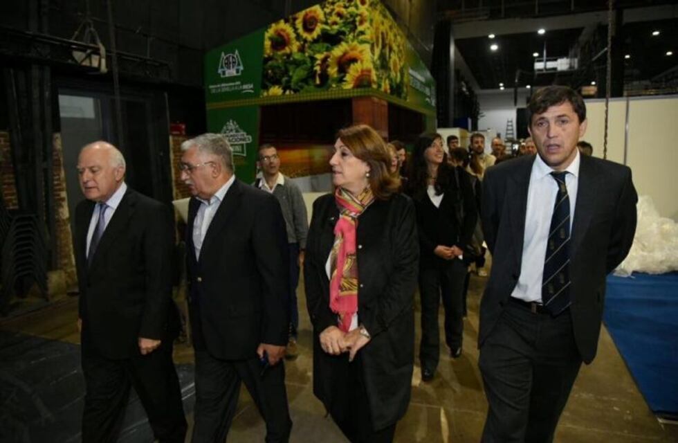 Lifschitz y Fein recorrieron el predio de la FIAR que inaugura el miércoles