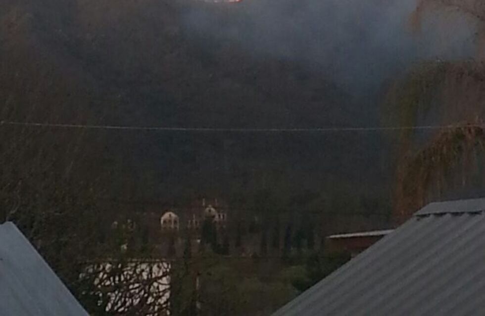 Controlan incendio en Santa María de Punilla