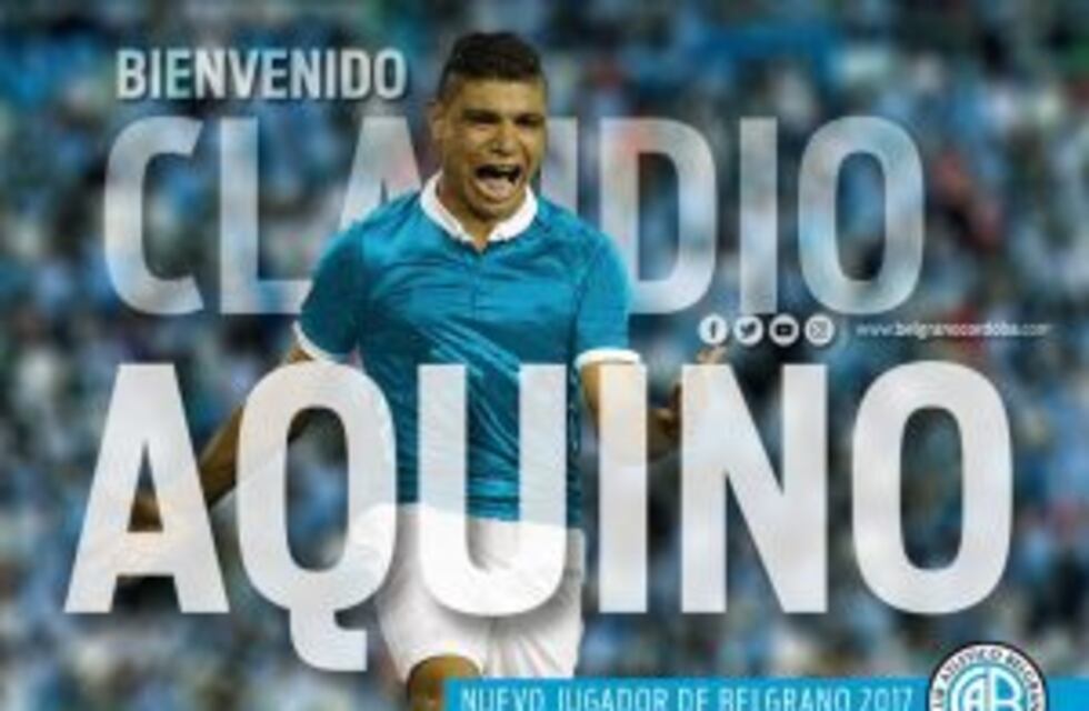 Claudio Aquino se suma como refuerzo de Belgrano