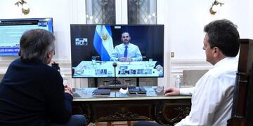 09/05/2020 El presidente de Argentina, Alberto Fernández, y el ministro de Economía, Martín Guzmán POLITICA SUDAMÉRICA ARGENTINA PRENSA PRESIDENCIAL ARGENTINA