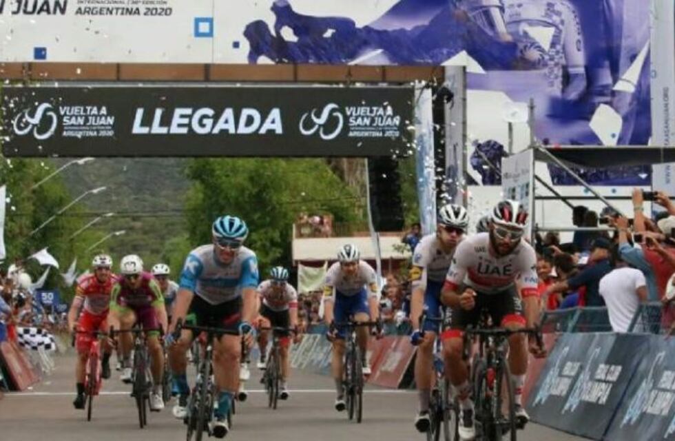 ¡Otra vez Gaviria!: el colombiano ganó la 4ta etapa de la Vuelta a San Juan