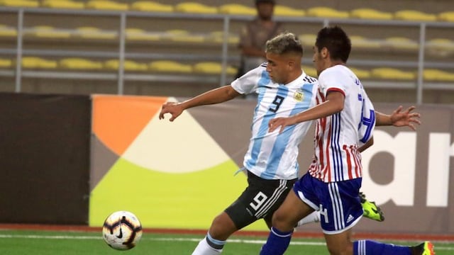 Matías Godoy, potente delantero con paso por el Sub-17, refuerzo de Instituto (archivo La Voz).