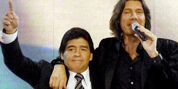 Maradona y Tinelli