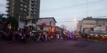 Marcha por pedido de justicia del femicidio de Vilma Mercado