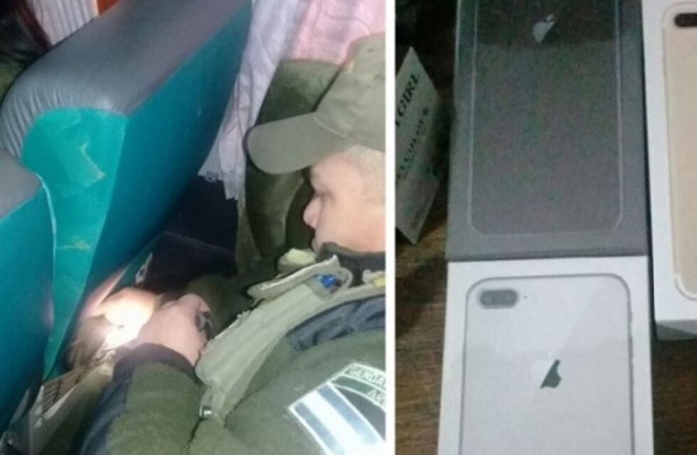 Allanamiento en Uspallata: decomisaron celulares valuados en $ 200.000