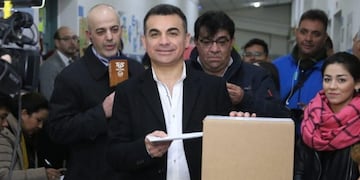 Fabián Gramajo es uno de los dos intendentes del Gran San Juan que consiguió la reelección en el 2019.