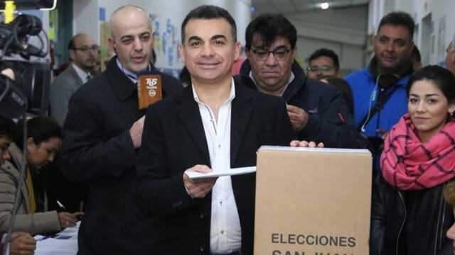 Fabián Gramajo es uno de los dos intendentes del Gran San Juan que consiguió la reelección en el 2019.