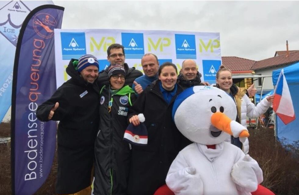 Nadadora santafesina no para de cosechar éxitos en las aguas heladas de Europa