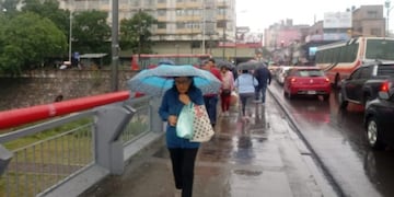 Sábado con lluvia en Jujuy