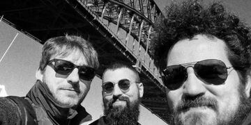 Ahyre, el nuevo proyecto de los ex Huayra (Instagram de Sebastián Giménez)