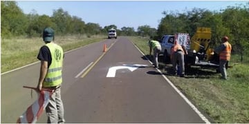 Señalizan la Ruta Provincial 3 hasta Cerro Azul