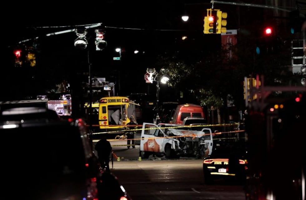Ataque terrorista en Nueva York: ocho muertos y 12 heridos
