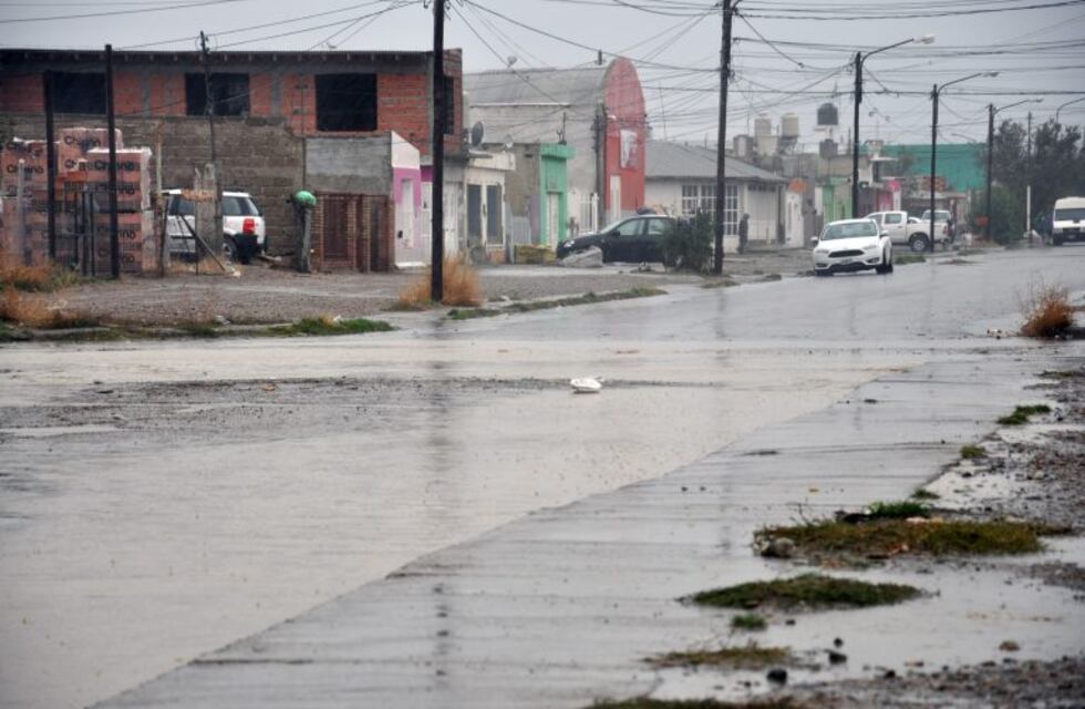 Temporal: mas de 10 horas de lluvias continuas en la región