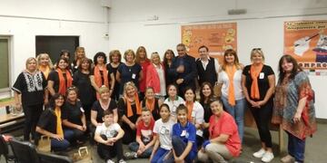 Arroyito participó de "16 días de Militancia a favor de la No violencia contra la Mujer"