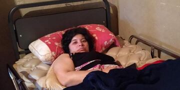 Cristina lleva más de un año postrada por el accidente cerebro vascular\u002E