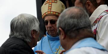 Agustín Radrizzani y Hugo Moyano