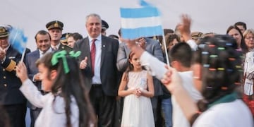 Passalacqua en la celebración del día sanmartiniano en Santa Ana\u002E (MisioensOnline)