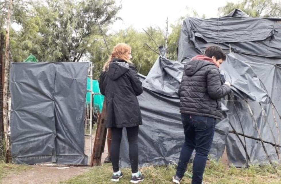 Asistieron a 600 familias por las intensas lluvias en La Rioja