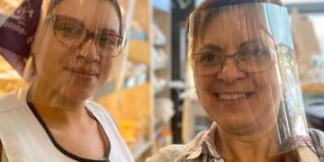 Comerciantes marplatenses restringen con máscaras y mamparas el contacto con sus clientes (Foto: Ahora Mar del Plata)