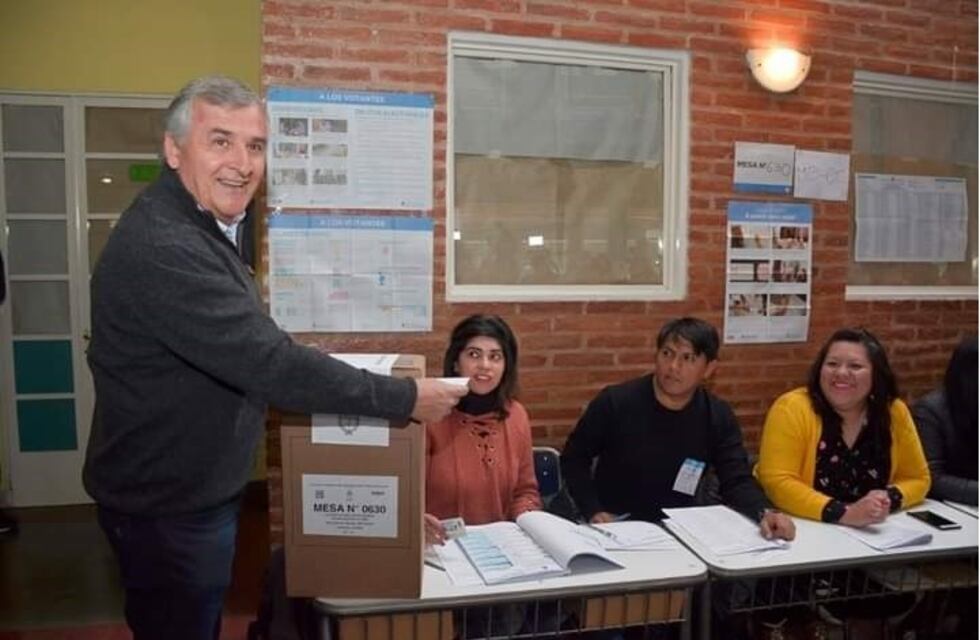 Morales celebró que sea una "jornada eleccionaria en paz y respeto"