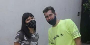 Sebastián Villarreal con una de sus víctimas\u002E