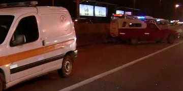 Triple choque en la Panamericana\u002E