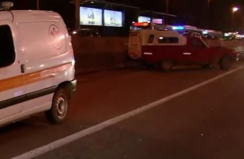 Un muerto e importantes demoras en la Panamericana por un triple choque