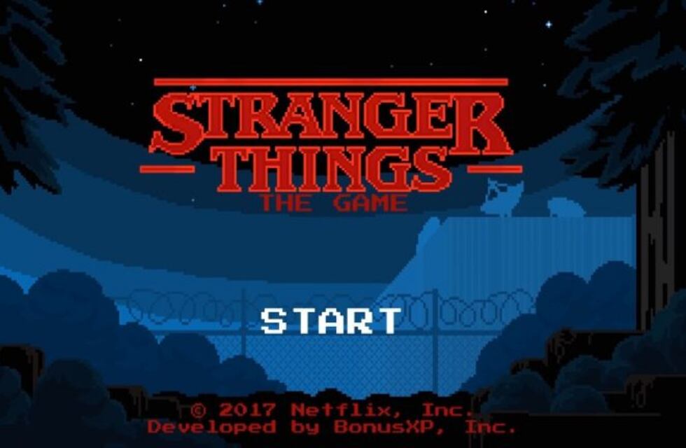 Netflix lanzó un videojuego de Stranger Things