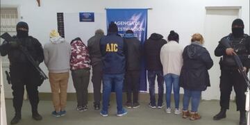 La Agencia de Investigación Criminal (AIC) participó del operativo el último sábado\u002E (Policía Federal)