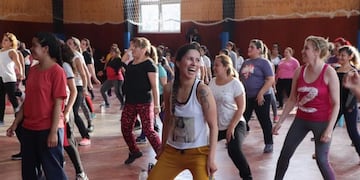 Zumba de verano en Tierra del Fuego