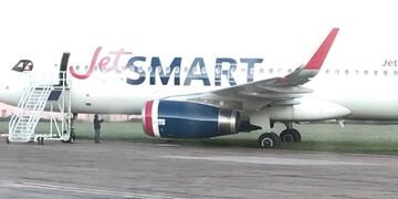 Avión despistado en el Palomar