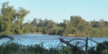 El cadu00e1ver apareciu00f3 en el lu00edmite entre Sauce Viejo y Santo Tomu00e9.