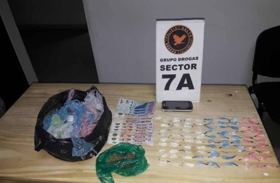 Guerra contra el narcotráfico: decomisan más de 2 mil dosis de droga