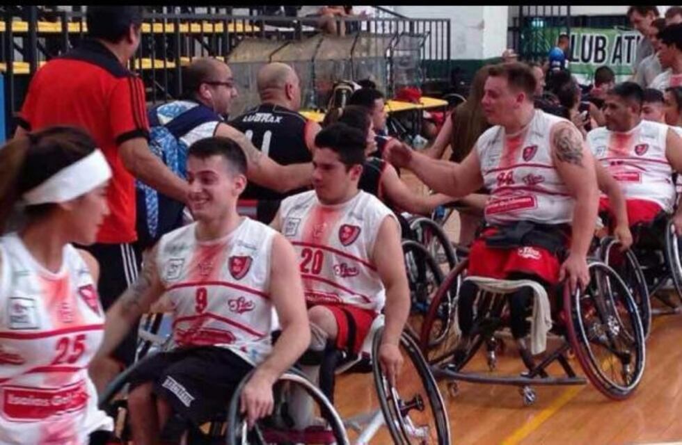 Sica otra vez campeón en básquet en silla de ruedas