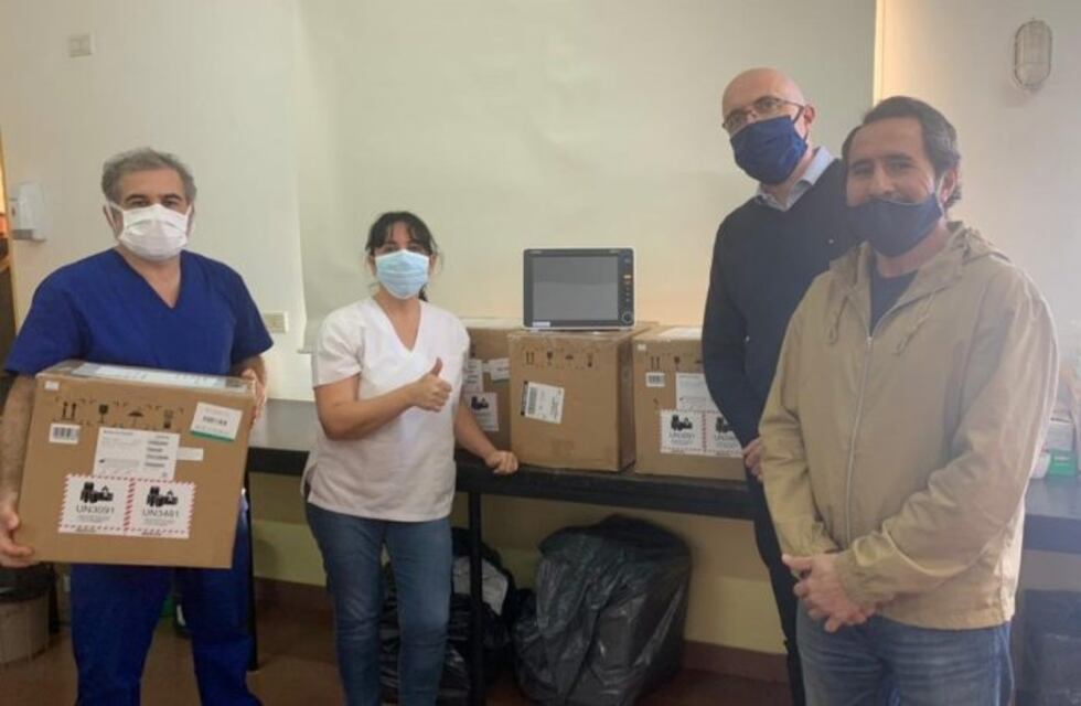 El hospital de Iguazú recibió equipamientos para la sala de terapia intensiva