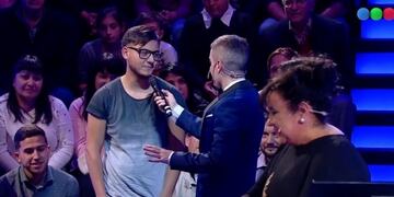 Alexis con Santiago del Moro (captura de pantalla)