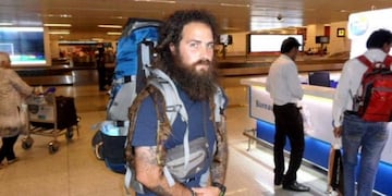 El turista francés desaparecido, Mathieu Martin\u002E (Web)