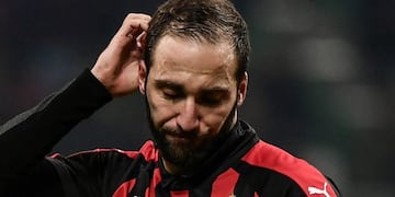 Pipa Higuaín en el Milán\u002E
