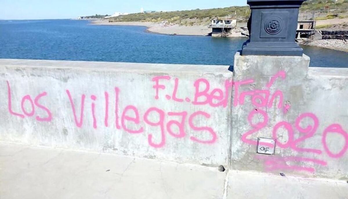 Pintada en El Nihuil