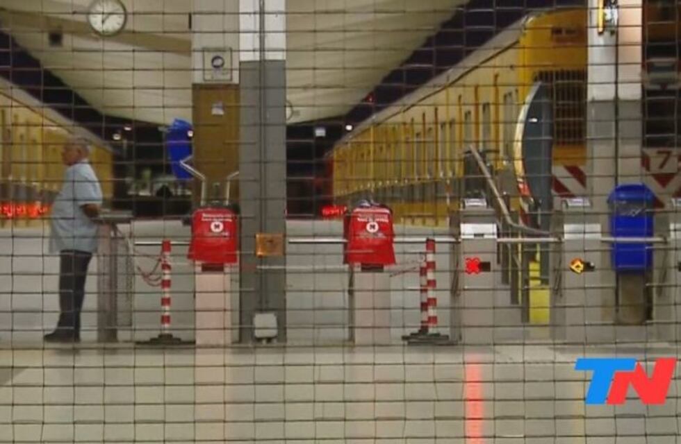 El tren Urquiza está paralizado por una medida de fuerza de los maquinistas