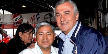 José Luis Sánchez con Gerardo Morales (UCR Jujuy)