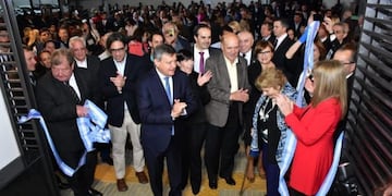 Inauguración del nuevo edificio judicial: \