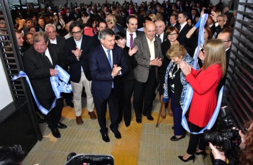 Inauguración del nuevo edificio judicial: "Es una reparación histórica en materia de justicia", señaló Peppo