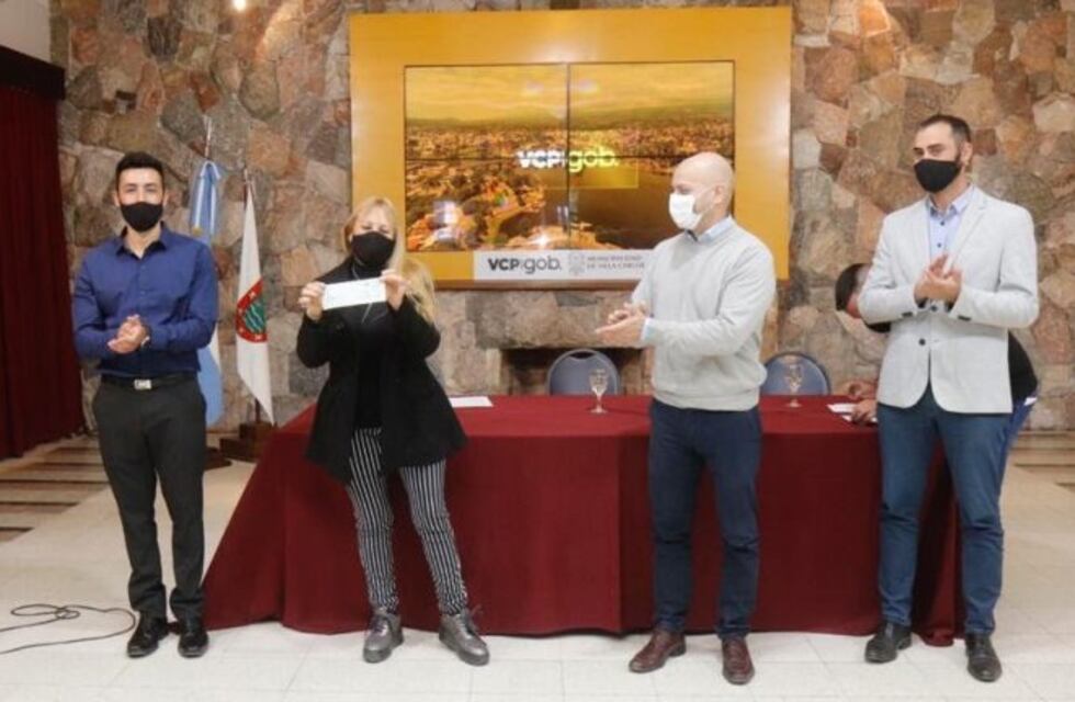 Entregaron el segundo subsidio anual para los centros vecinales de Carlos Paz