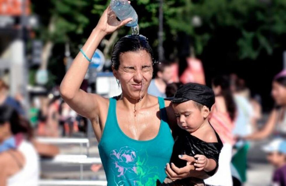 La semana cerraría con temperaturas superiores a los 38 grados